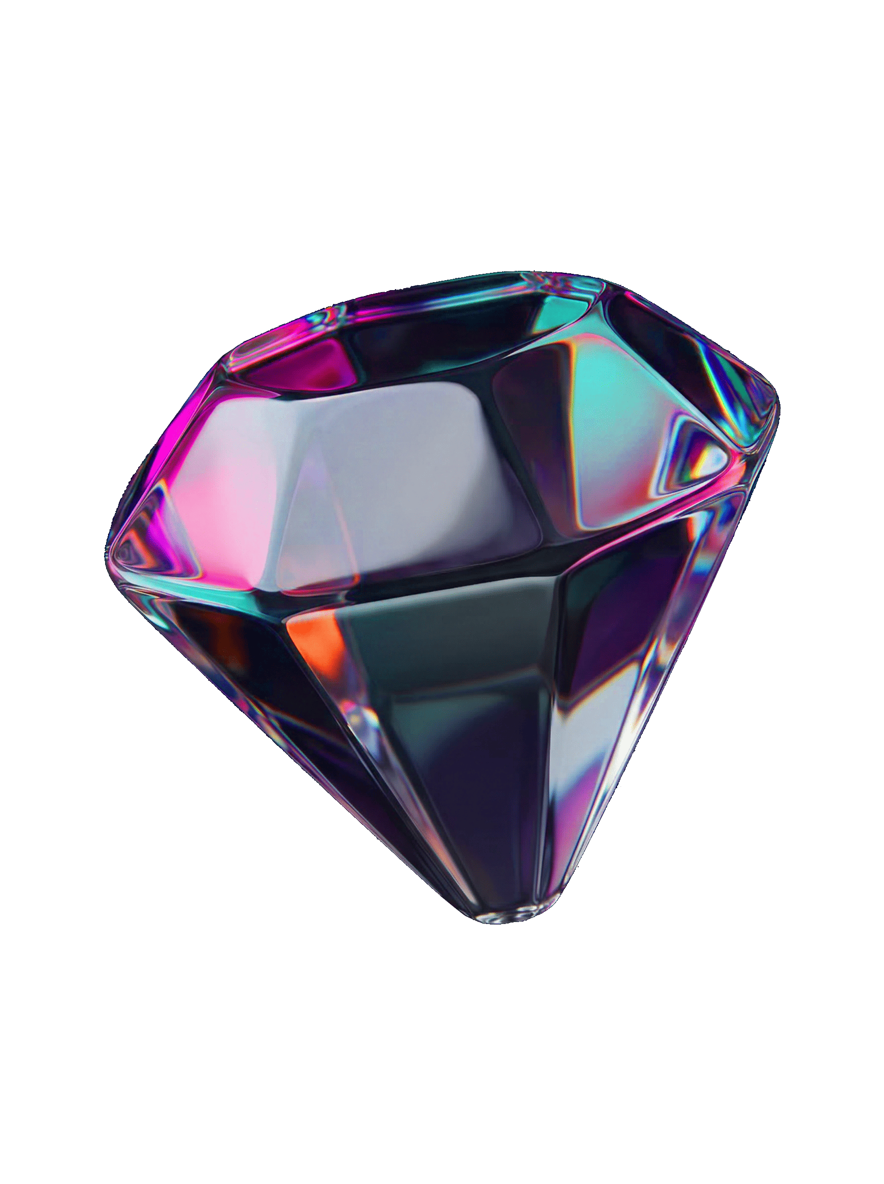 Glaselememt Diamant